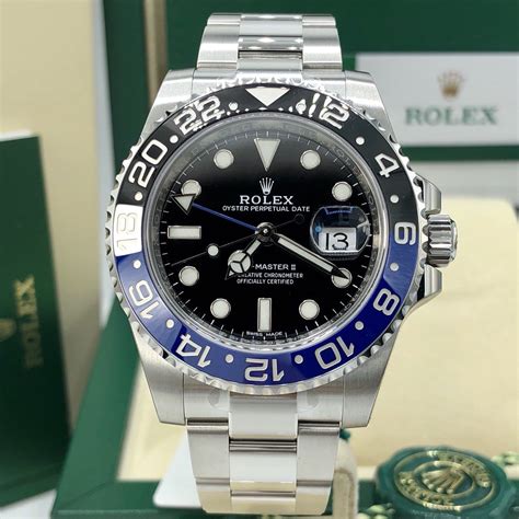 usato rolex batman|rolex gmt master ii for sale.